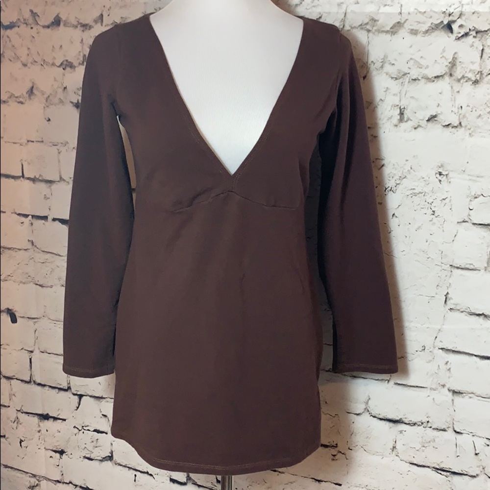 👠UjENA Brown Tunic Size L
